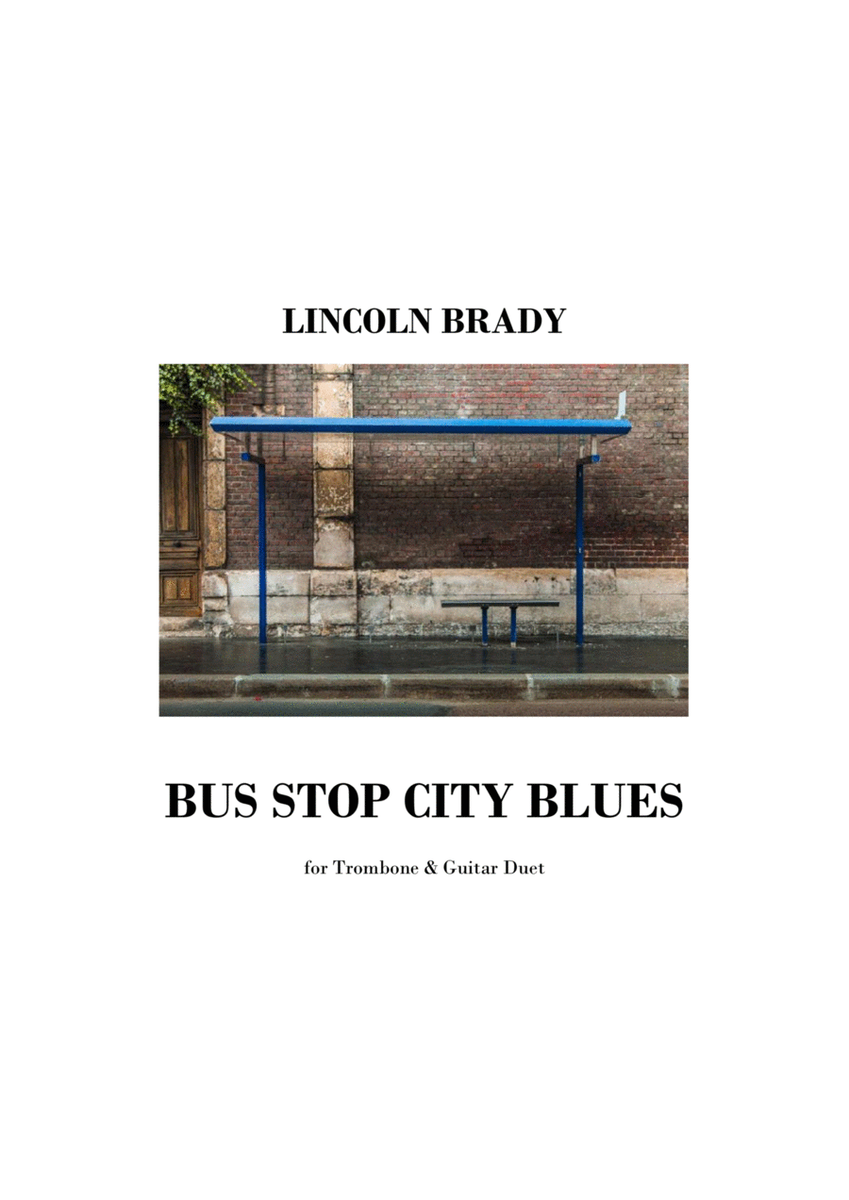 BUS STOP CITY BLUES - Trombone & Guitar image number null