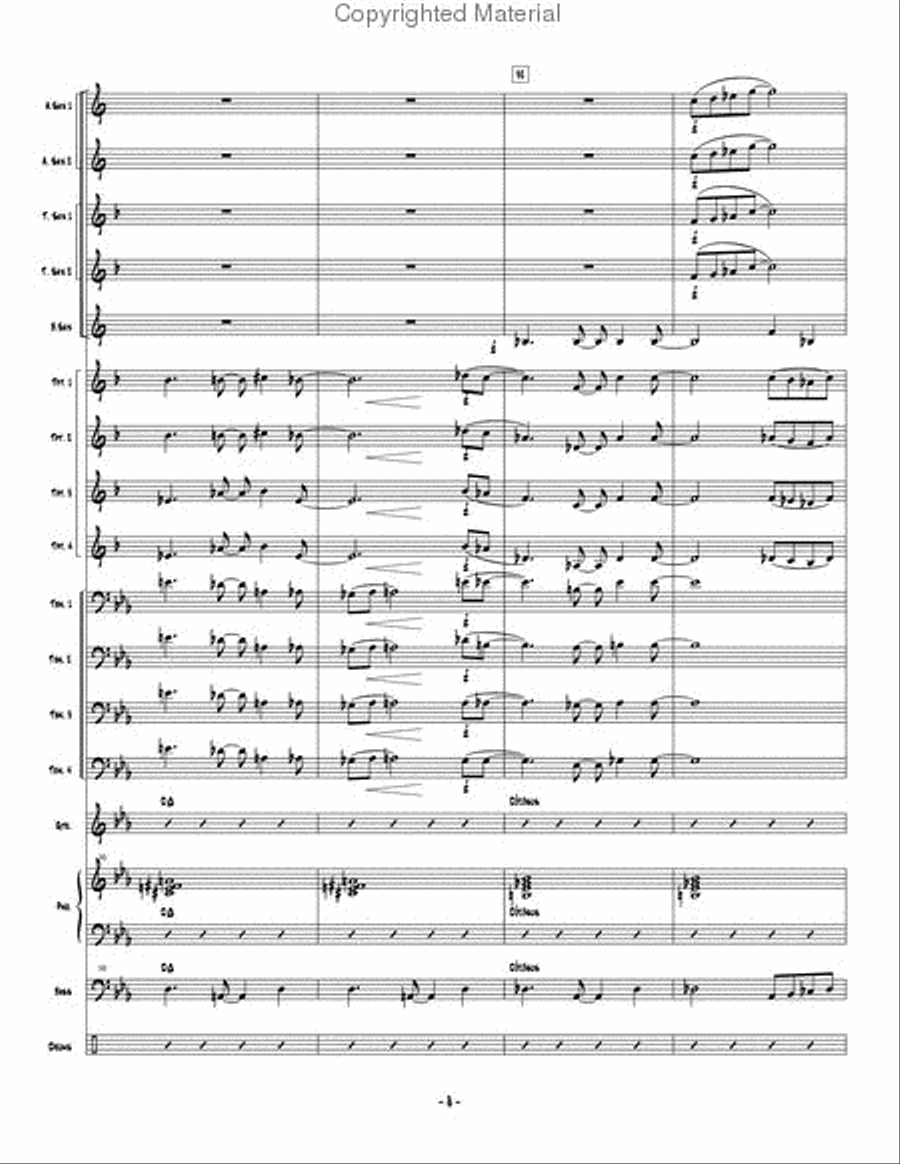 Amaryillis Jazz Ensemble scores gallery preview page 9