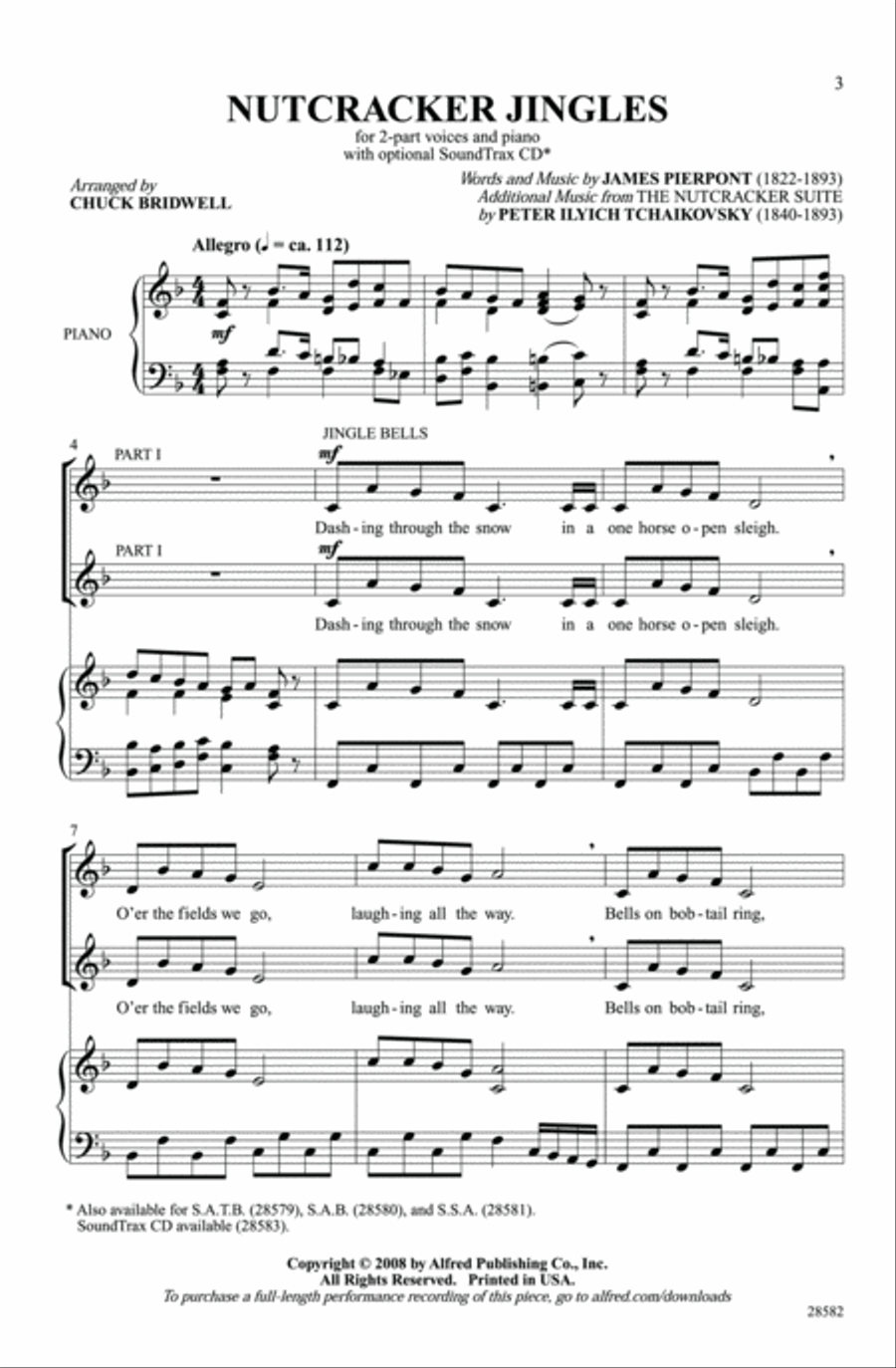 Nutcracker Jingles 2-Part scores gallery preview page 15