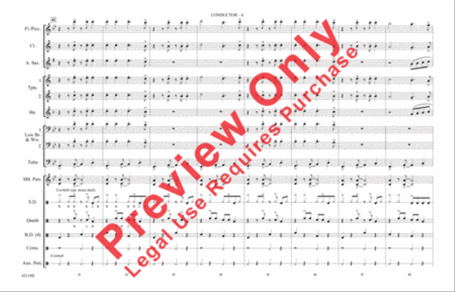 Zumba Marching Band scores gallery preview page 7