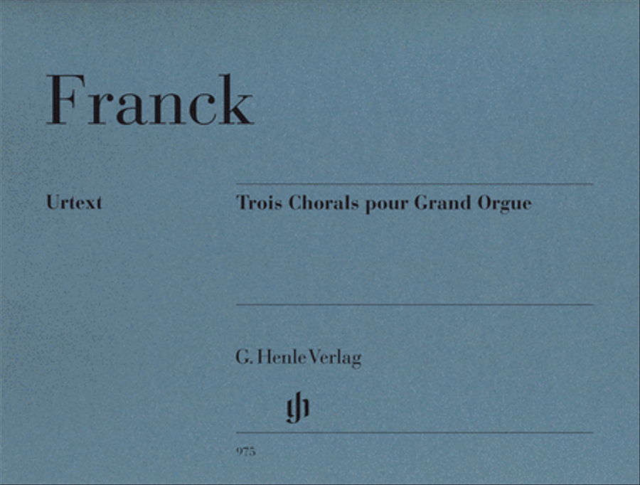 3 Chorals pour Grand Orgue