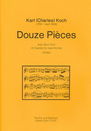 Douze Pièces pour deux Cors -12 Duetten für zwei Hörner-