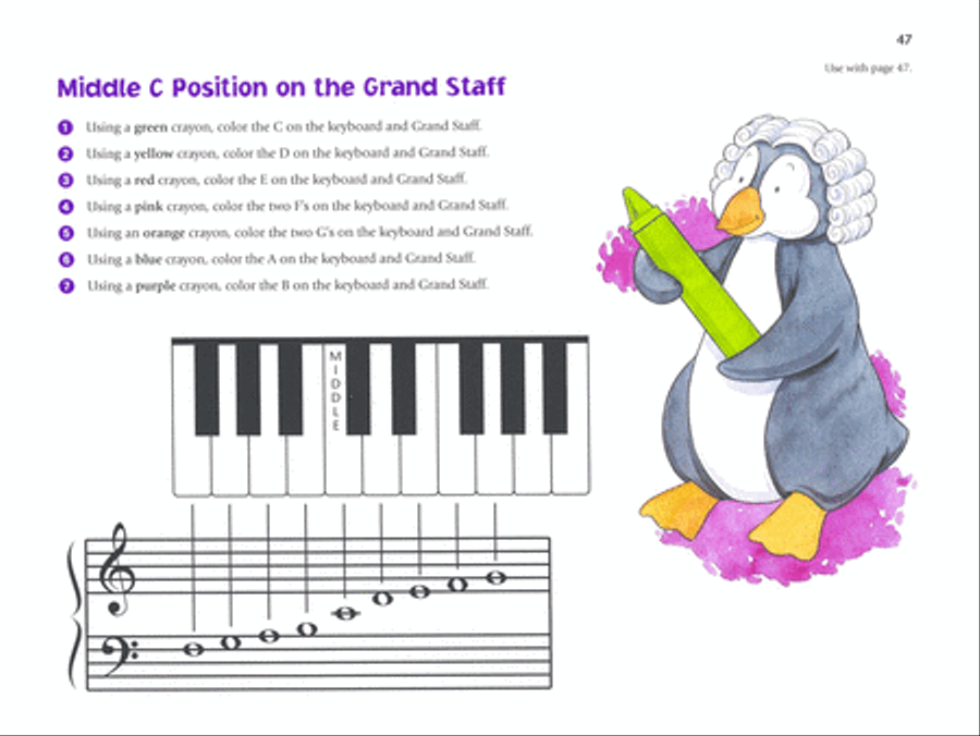 Music for Little Mozarts Music Workbook, Book 2 Piano Method scores gallery preview page 4