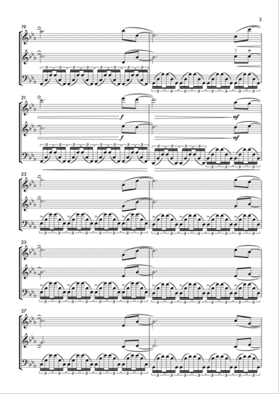 AVIS String Trio (2 Violins, Cello) String Trio scores gallery preview page 4