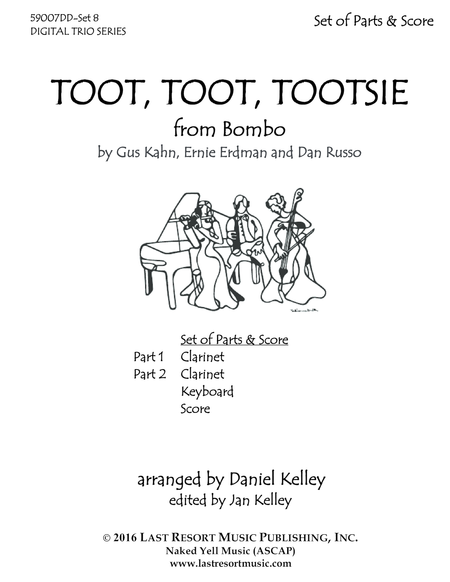 Toot, Toot, Tootsie for Clarinet and Piano Trio