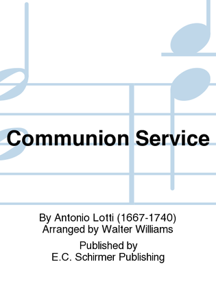 Communion Service (Mass in the Doric Mode)