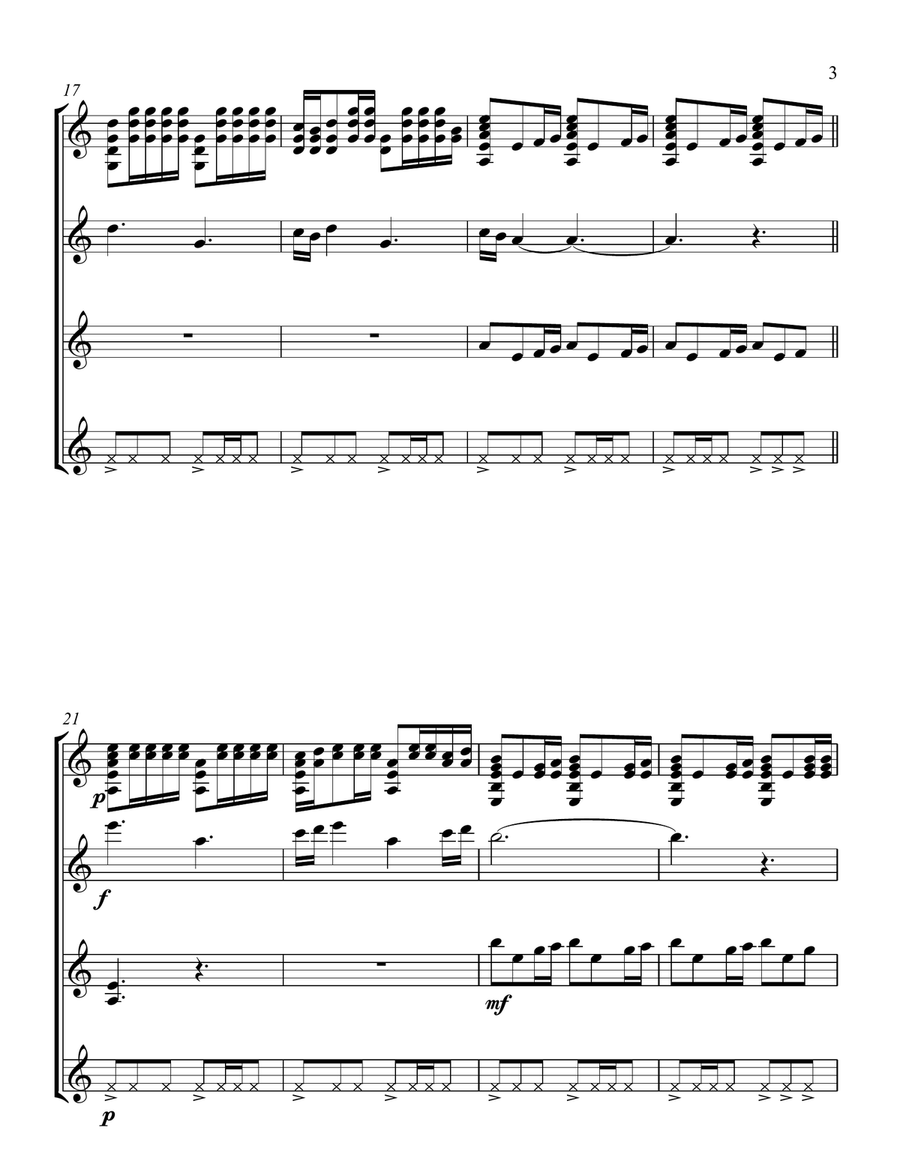 Game Of Thrones Guitar Solo scores gallery preview page 3