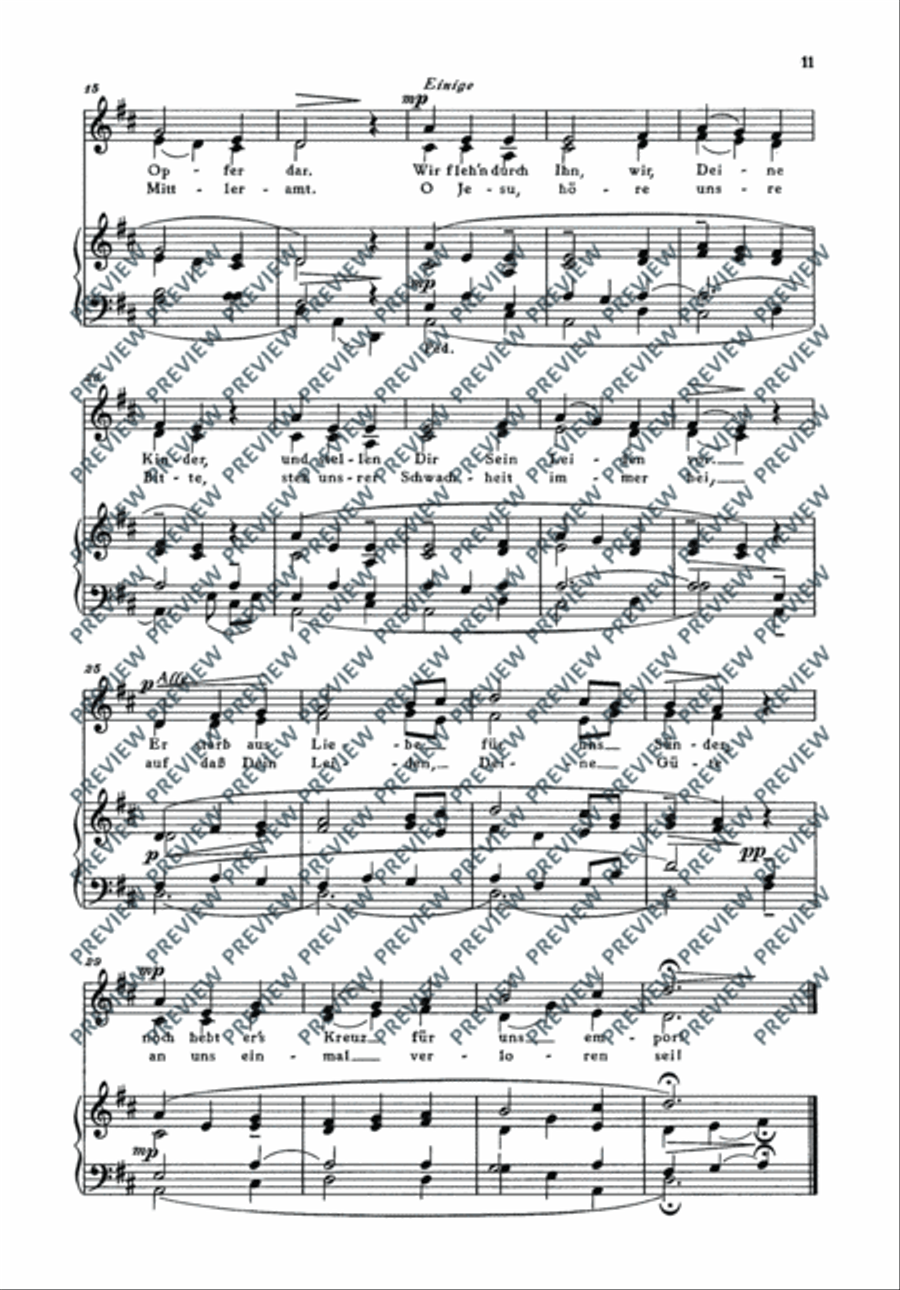German Mass German Mass Women's Choir scores gallery preview page 12