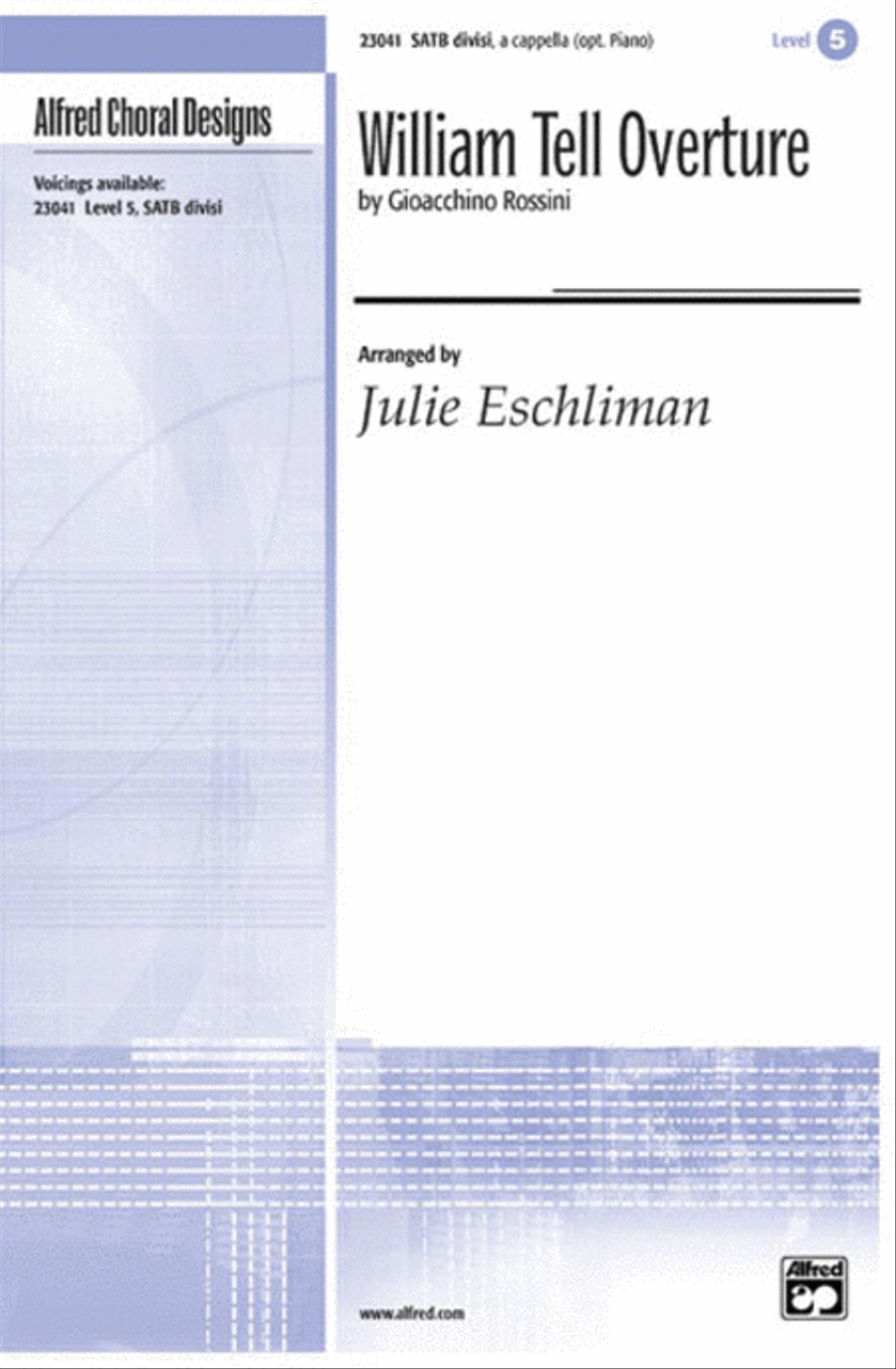William Tell Overture 4-Part scores gallery preview page 1