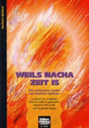Book cover for Weil's nacha Zeit ist (SAA oder SATB)