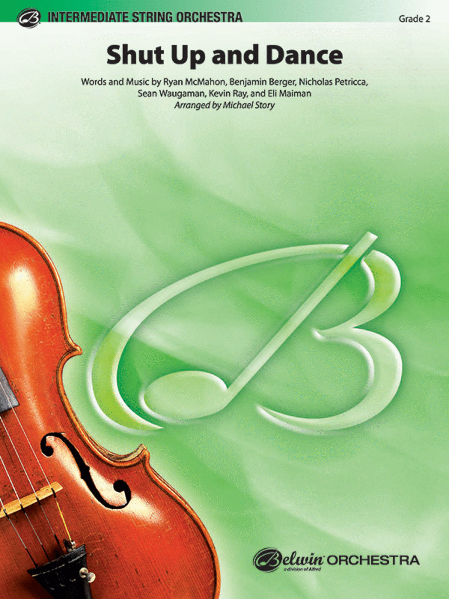 Shut Up and Dance String Orchestra scores gallery preview page 1