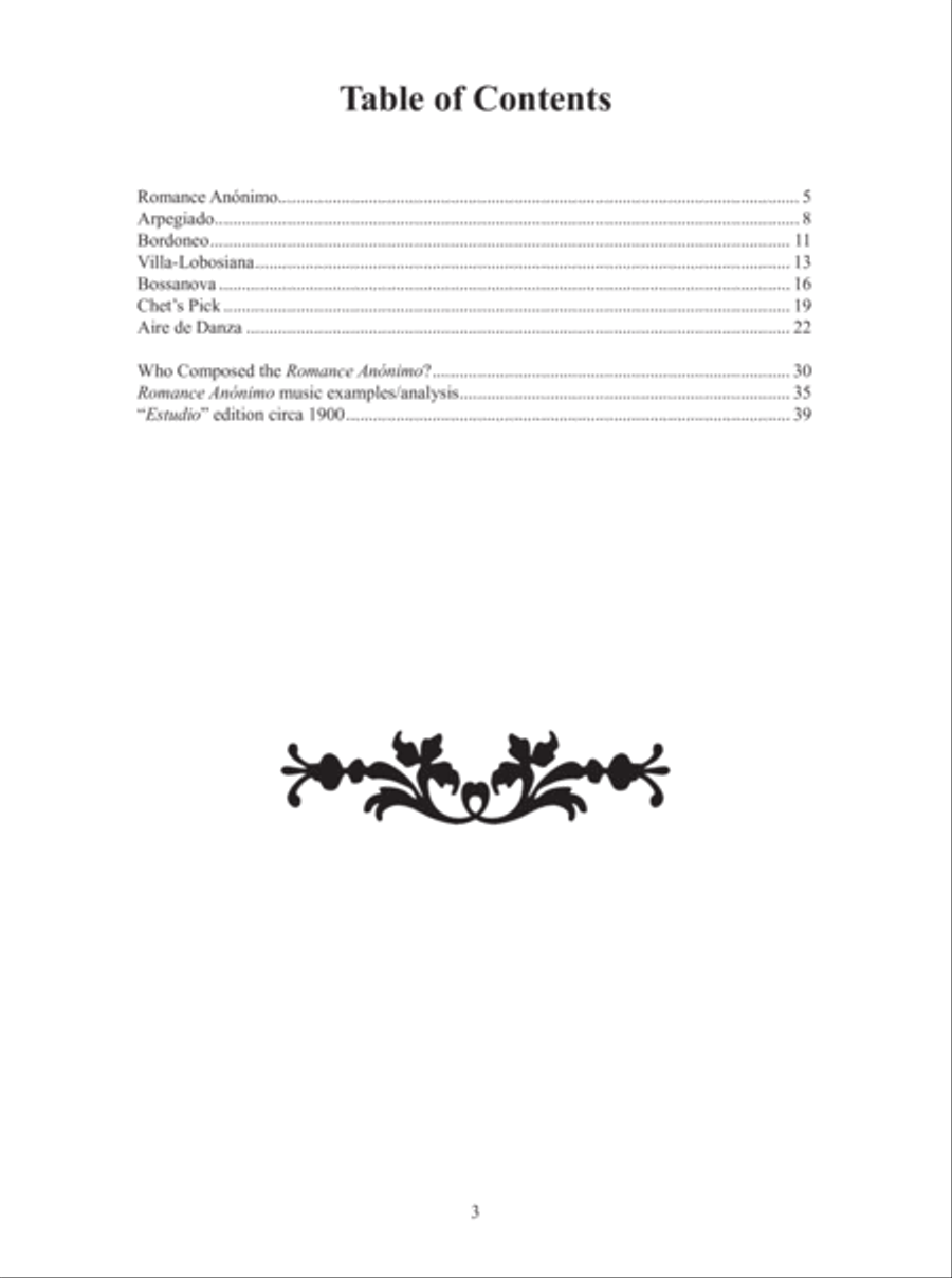 Romance Variations Lute scores gallery preview page 4