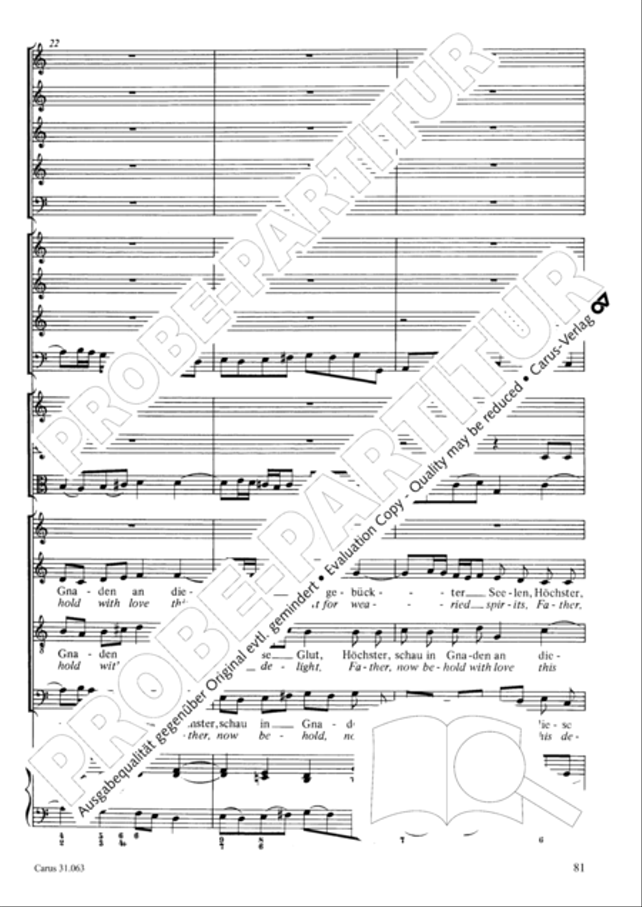 Christians, etch this blessed day (Christen, atzet diesen Tag) 4-Part scores gallery preview page 82