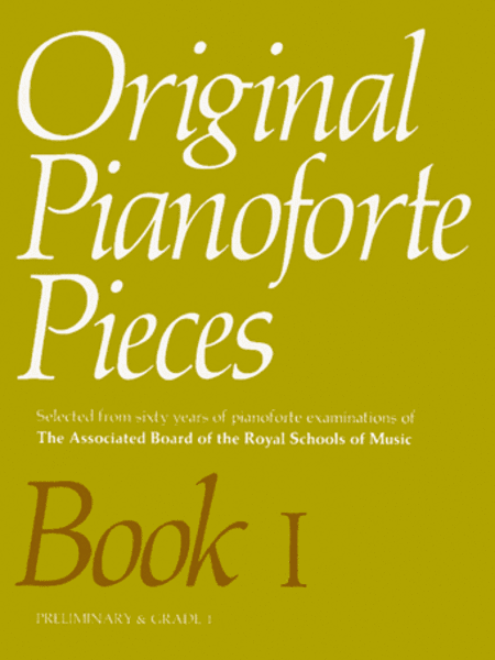 Original Pianoforte Pieces Book I