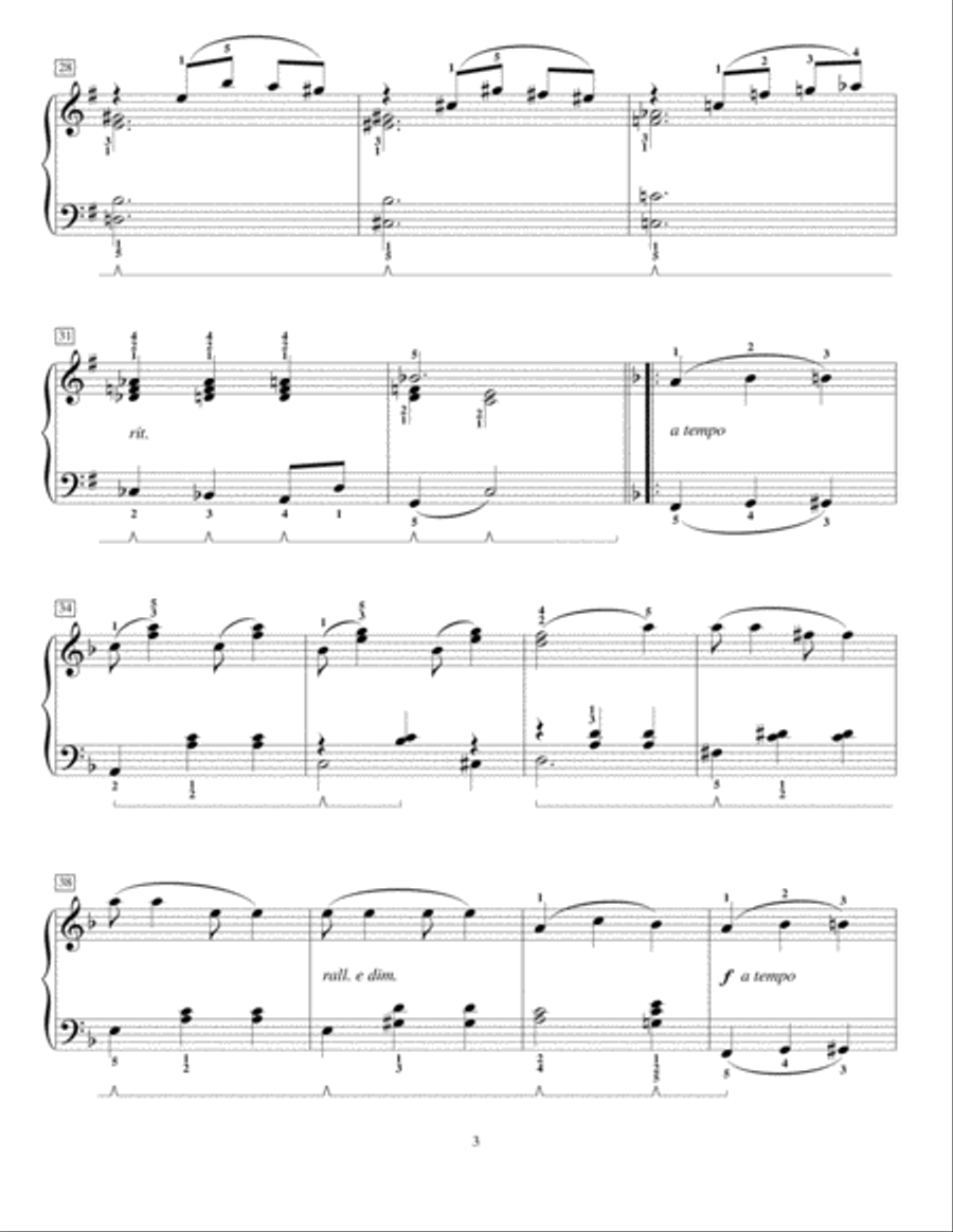 Bethena, Ragtime Waltz Piano Method scores gallery preview page 3