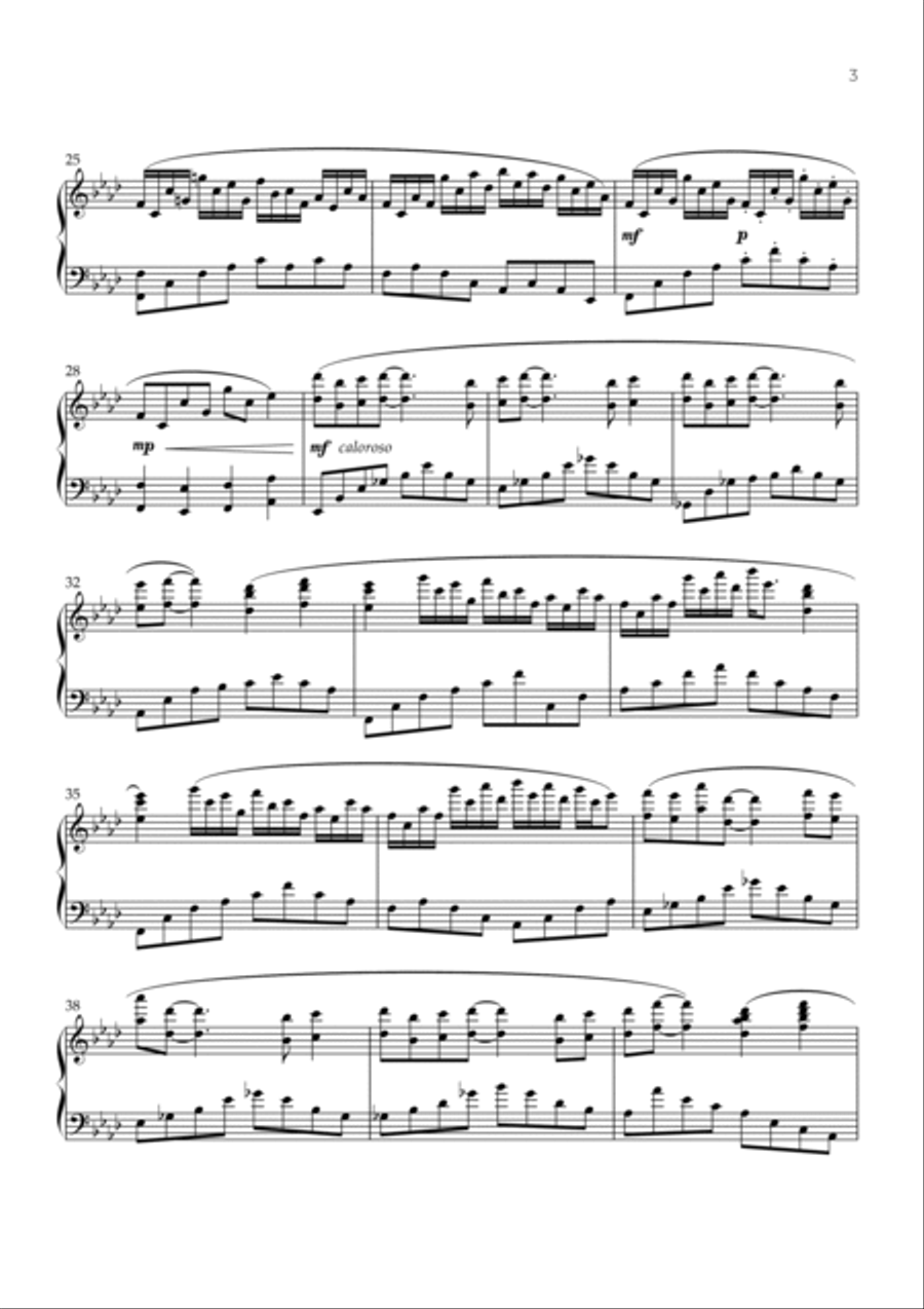 Another Medium Another Medium Piano Solo scores gallery preview page 3