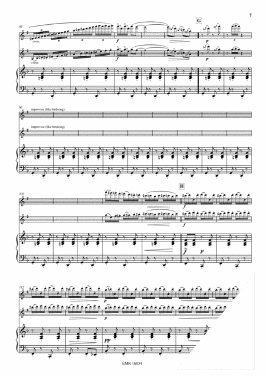 Ciocarlia Clarinet Solo scores gallery preview page 8
