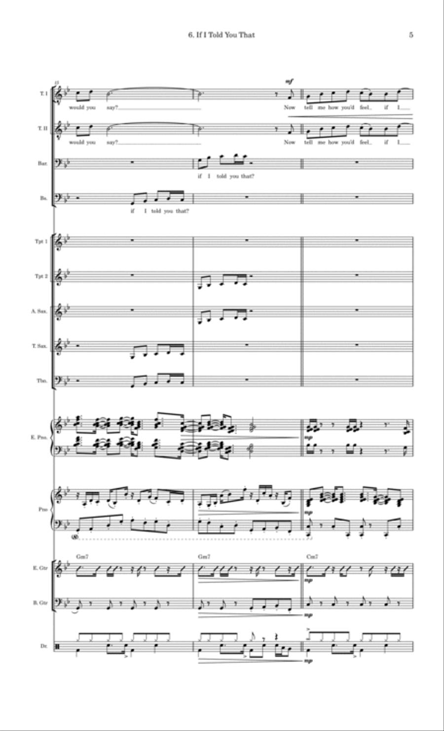 If I Told You That Large Ensemble scores gallery preview page 5