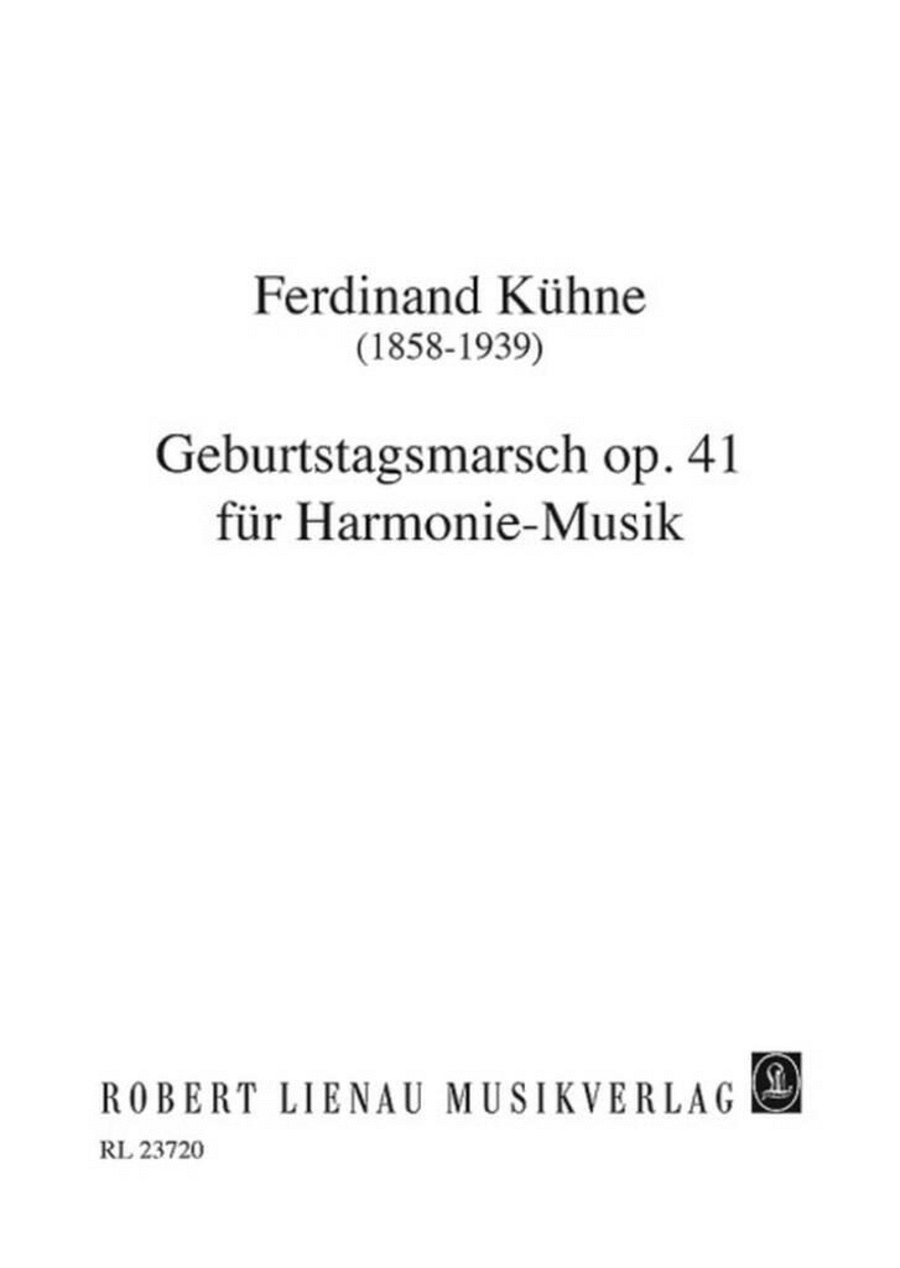 Geburtstagsmarsch op. 41 Geburtstagsmarsch op. 41 Concert Band scores gallery preview page 1