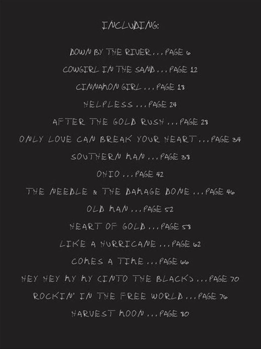 Neil Young – Greatest Hits Piano, Vocal, Guitar scores gallery preview page 5