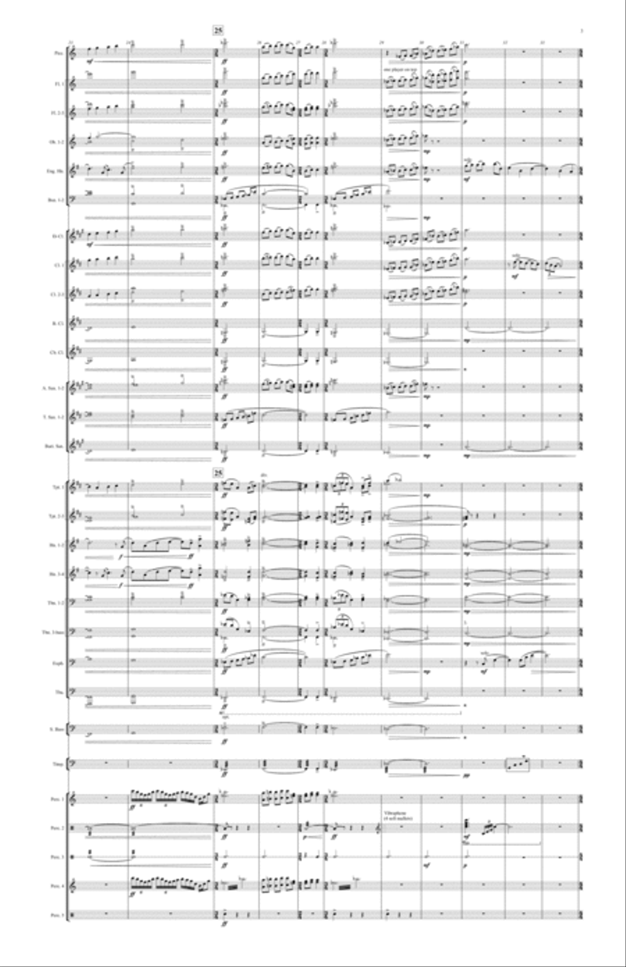 Profound Greatness Concert Band scores gallery preview page 3