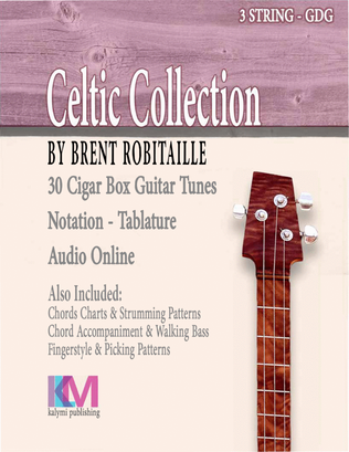 Book cover for Celtic Collection - Cigar Box Guitar - 3 String - GDG