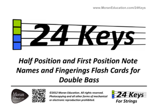 Double Bass Flash Cards