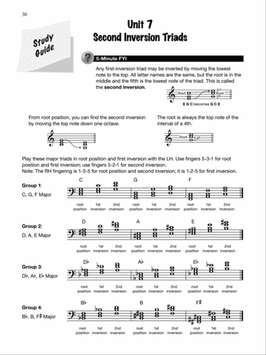 Theory for Busy Teens, Book B Piano Method scores gallery preview page 5