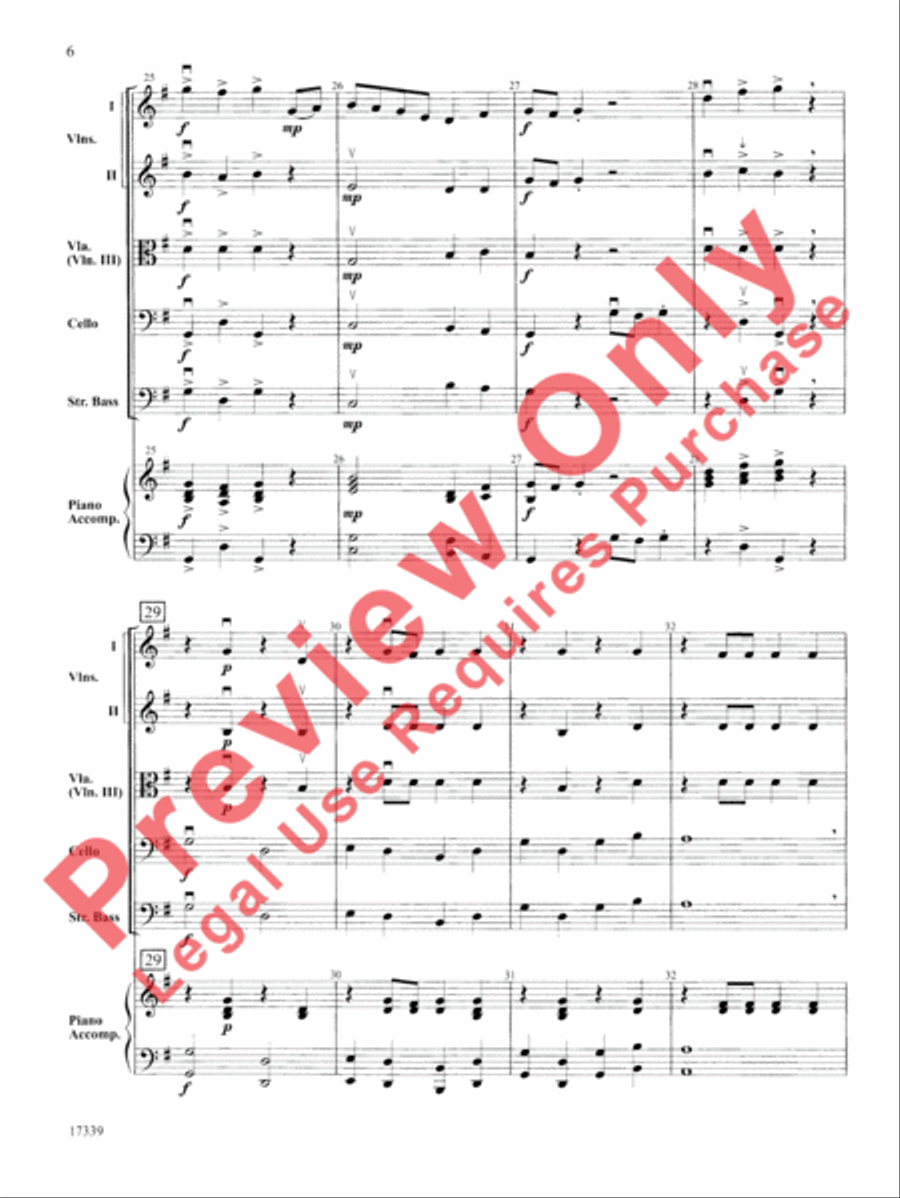 Do-Si-Do String Orchestra scores gallery preview page 7