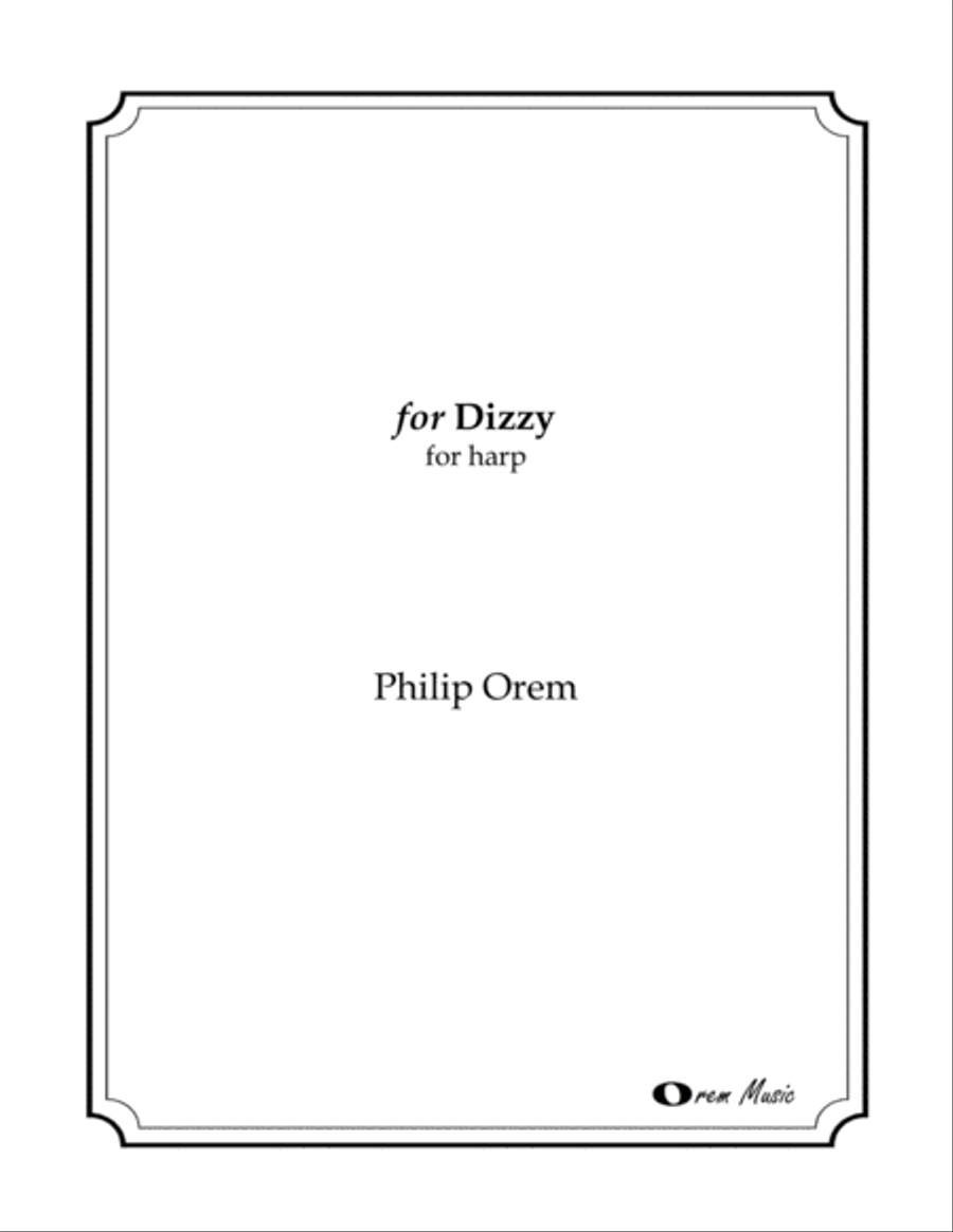 for Dizzy Harp scores gallery preview page 1