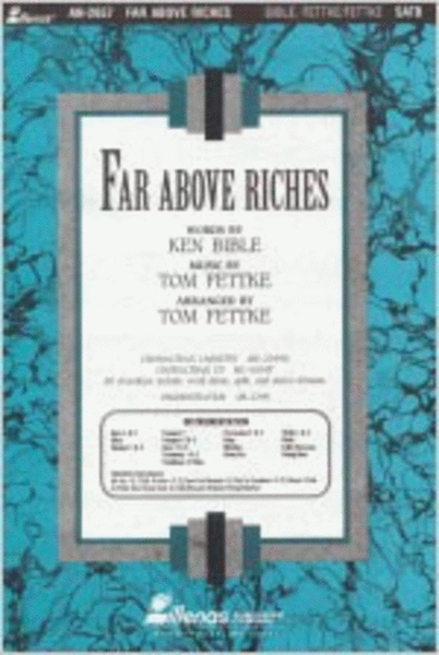 Far Above Riches (Anthem)