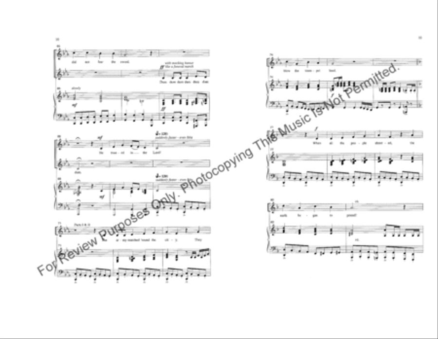 Joshua 2-Part scores gallery preview page 6