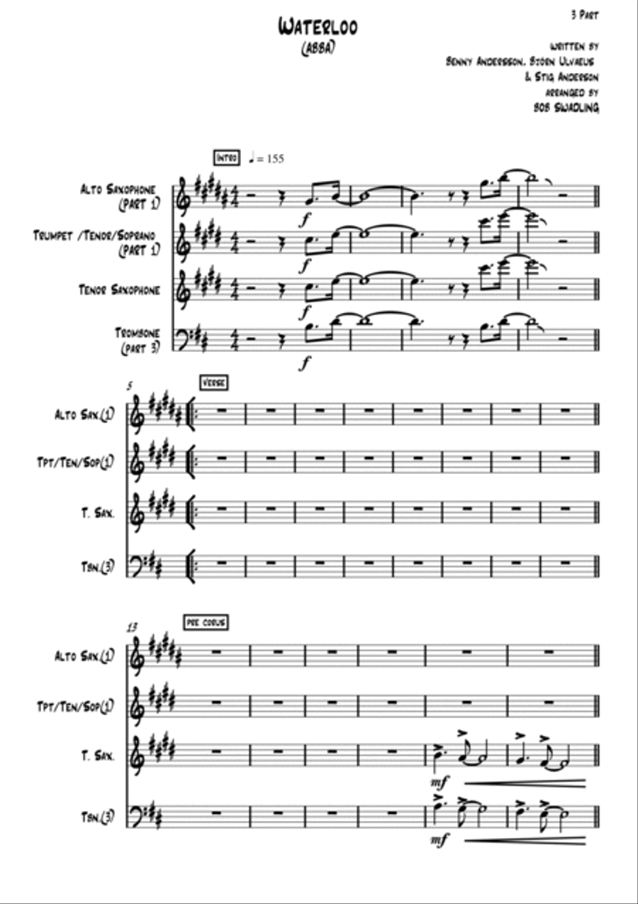 Waterloo Small Ensemble scores gallery preview page 2