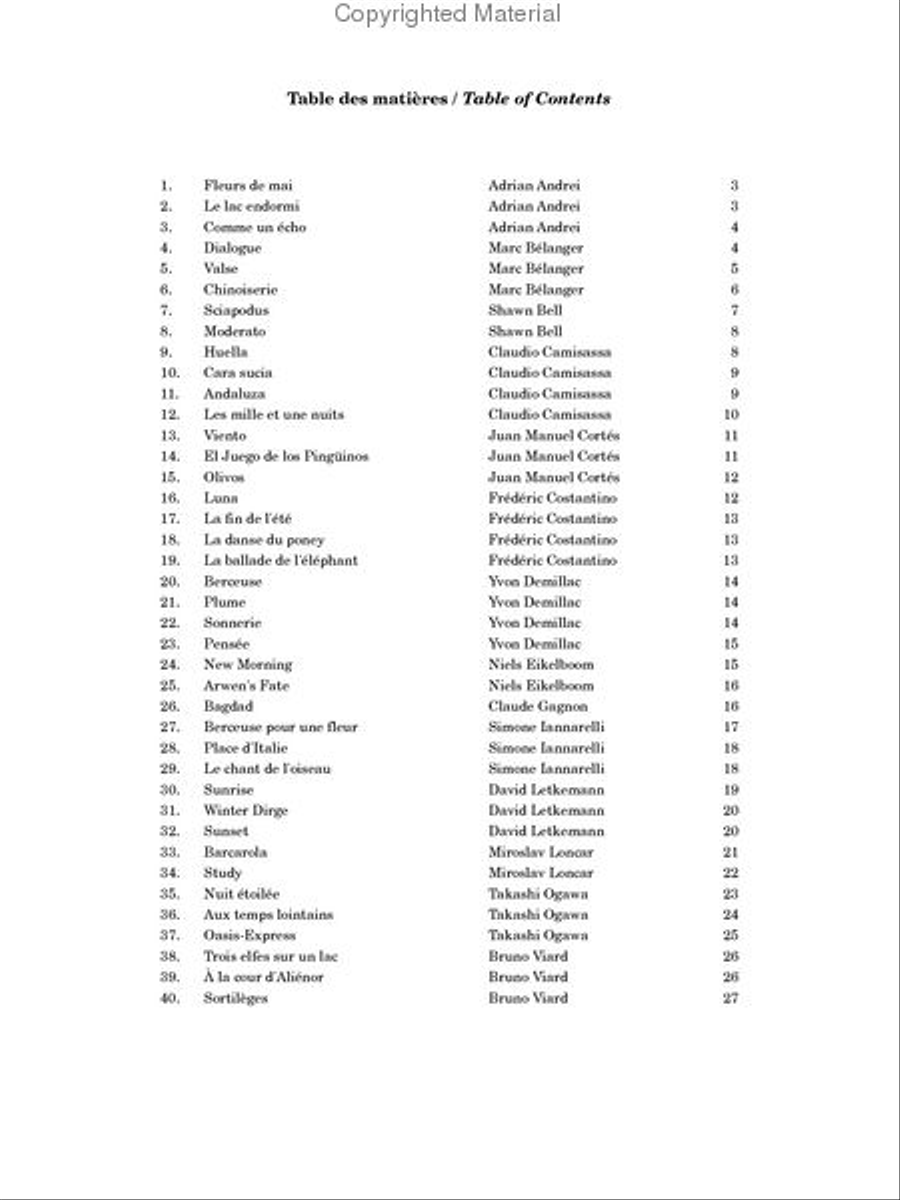La guitare dans tous ses états, vol. 1 (CD incl.) Classical Guitar scores gallery preview page 2