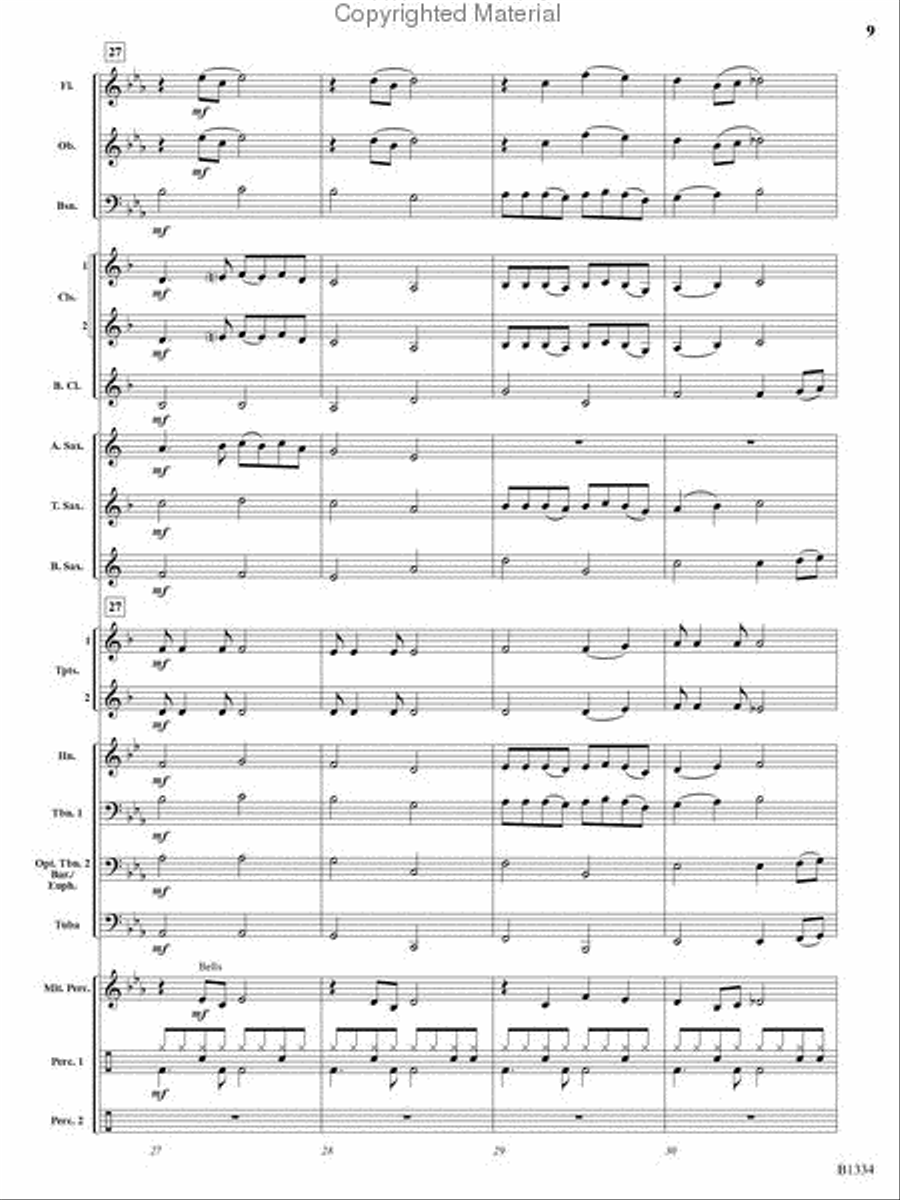 At the River Concert Band scores gallery preview page 8
