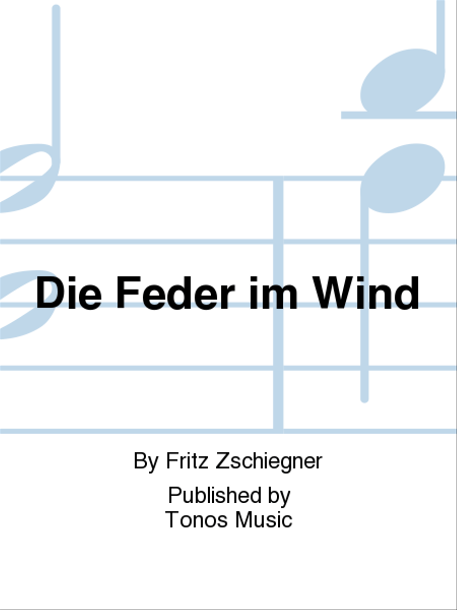 Die Feder im Wind 4-Part scores gallery preview page 1