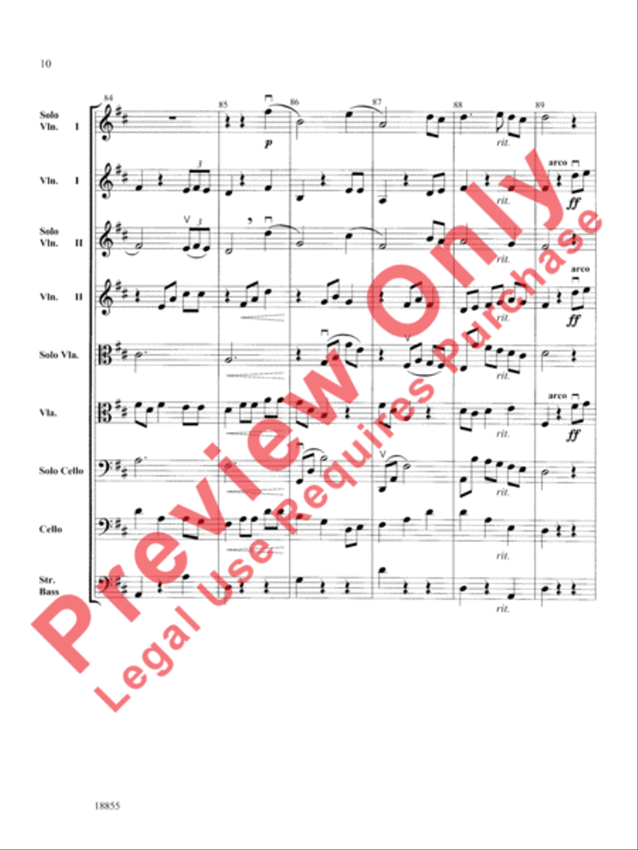 Sheebeg and Sheemore String Orchestra scores gallery preview page 11
