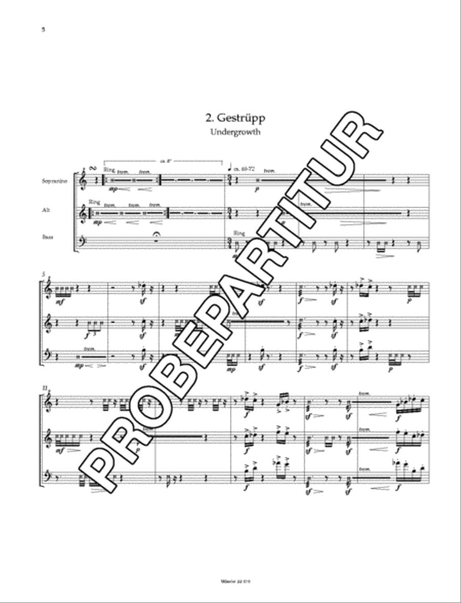 Intermezzi Recorder scores gallery preview page 6