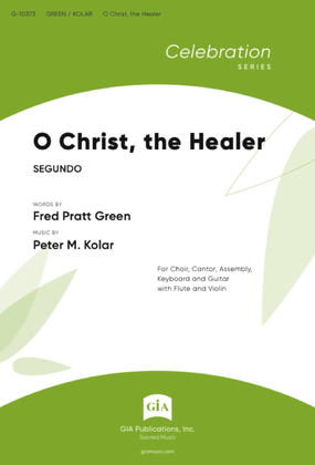 Book cover for O Christ, the Healer - Instrument edition