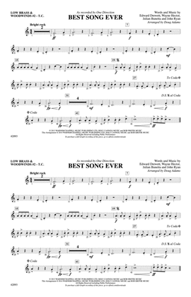 Best Song Ever: Low Brass & Woodwinds #2 - Treble Clef