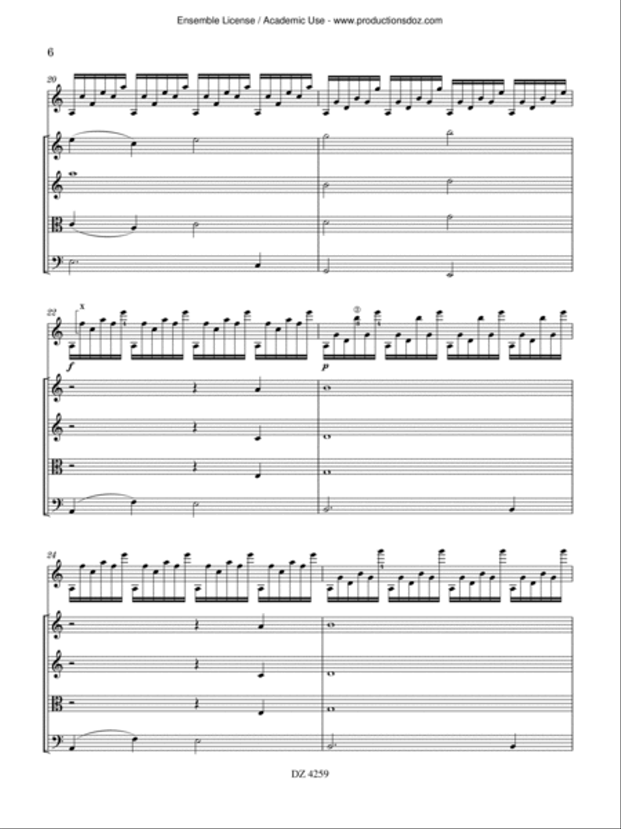Bentu de notas Bentu de notas Cello scores gallery preview page 6