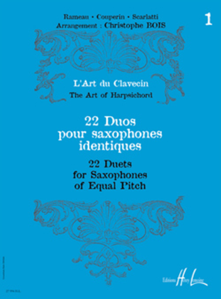 L'Art du Clavecin - 22 Duos - Volume 1