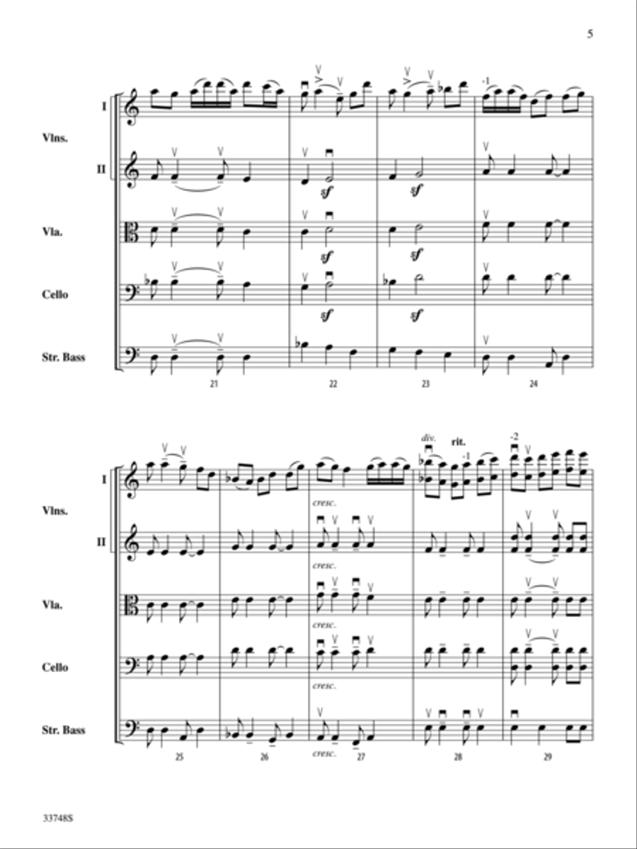 Dixie Highway String Orchestra scores gallery preview page 4