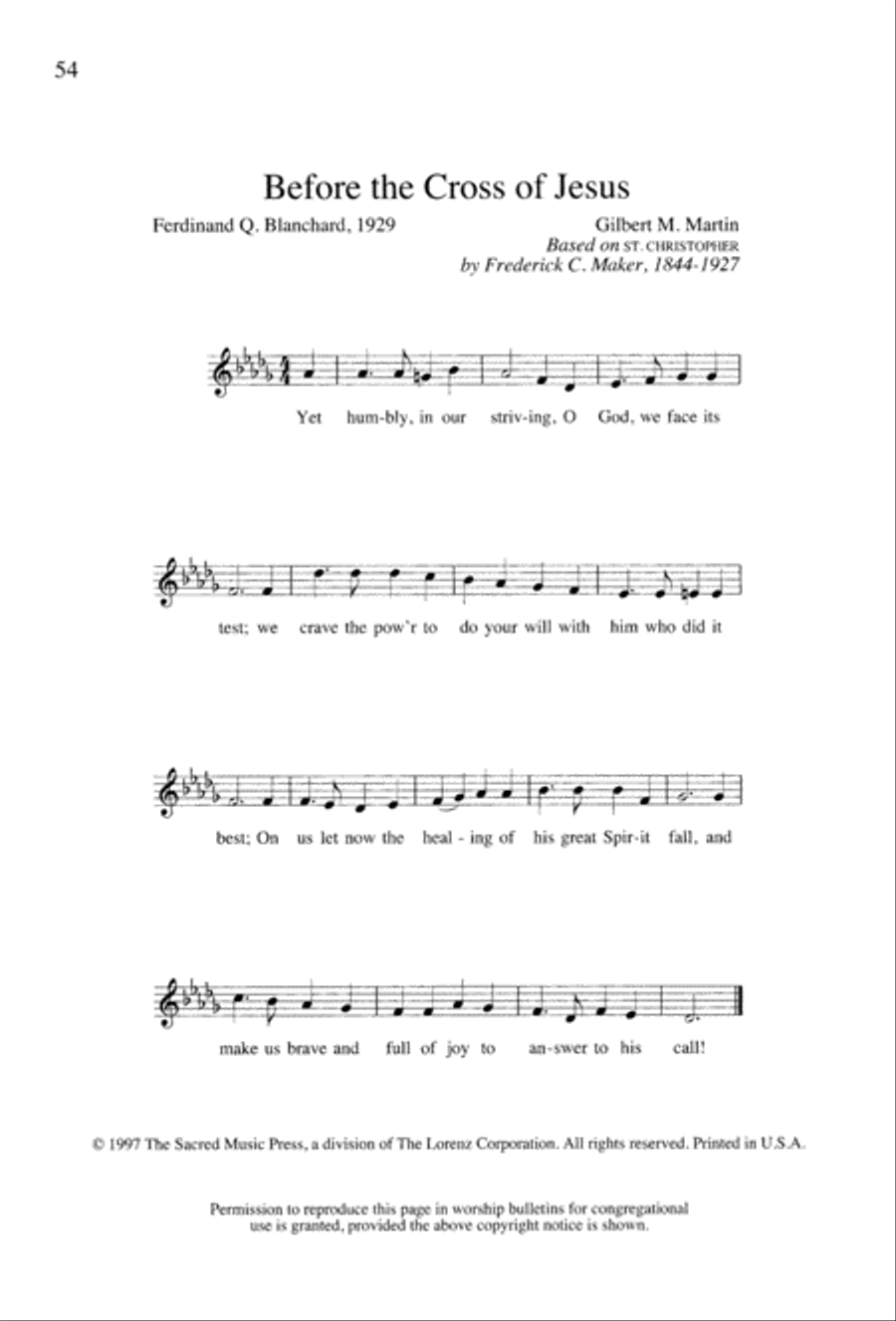 Christ the Crucified Christ the Crucified 3-Part scores gallery preview page 56