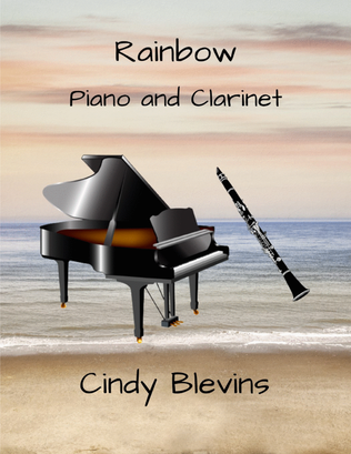 Book cover for Rainbow, for Piano and Clarinet