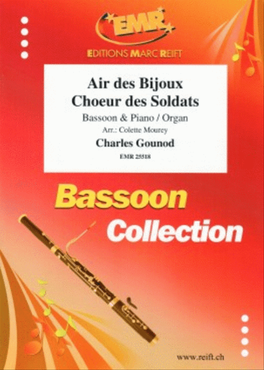 Air des Bijoux / Choeur des Soldats Bassoon Solo scores gallery preview page 1