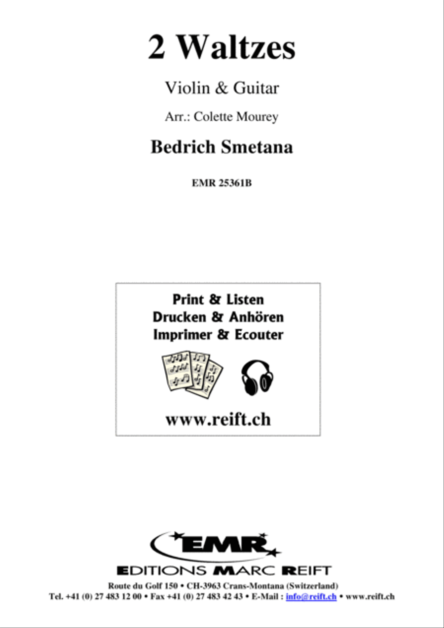 2 Waltzes Violin scores gallery preview page 2