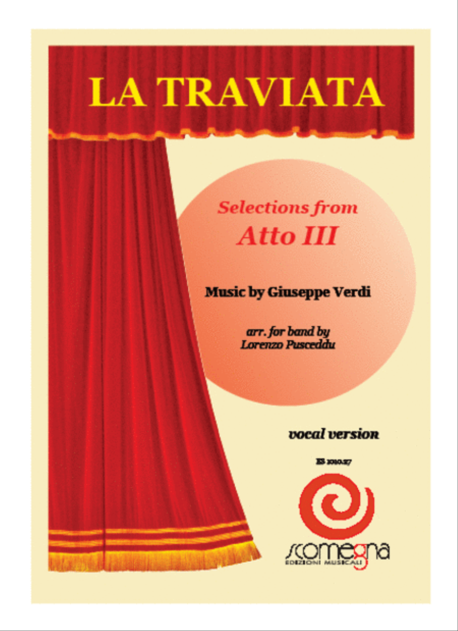 La Traviata - Act 3rd Concert Band scores gallery preview page 1