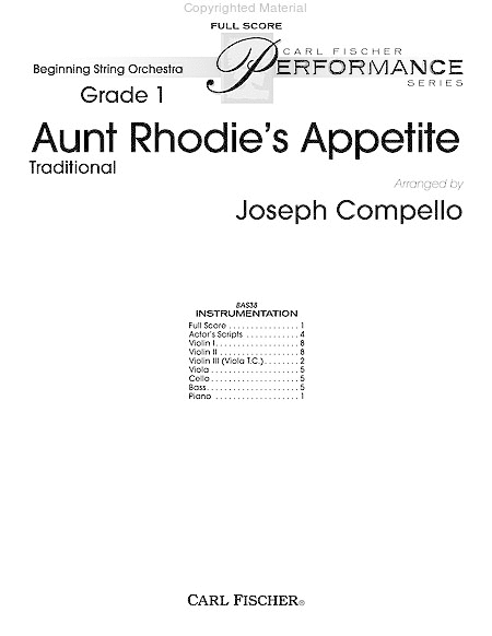 Aunt Rhodie's Appetite image number null