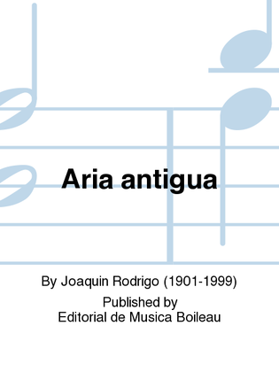 Aria antigua